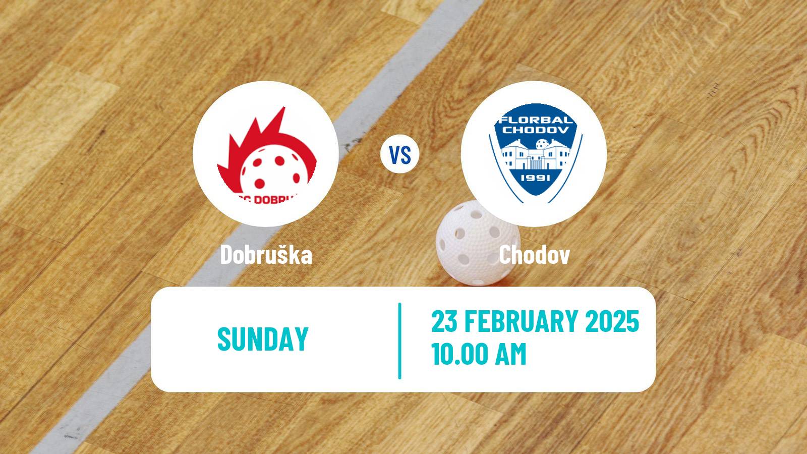 Floorball Czech Extraliga Floorball Women Dobruška - Chodov
