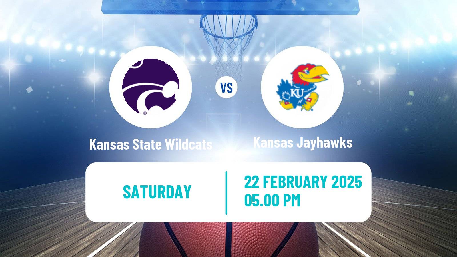 Basketball NCAA College Basketball Women Kansas State Wildcats - Kansas Jayhawks
