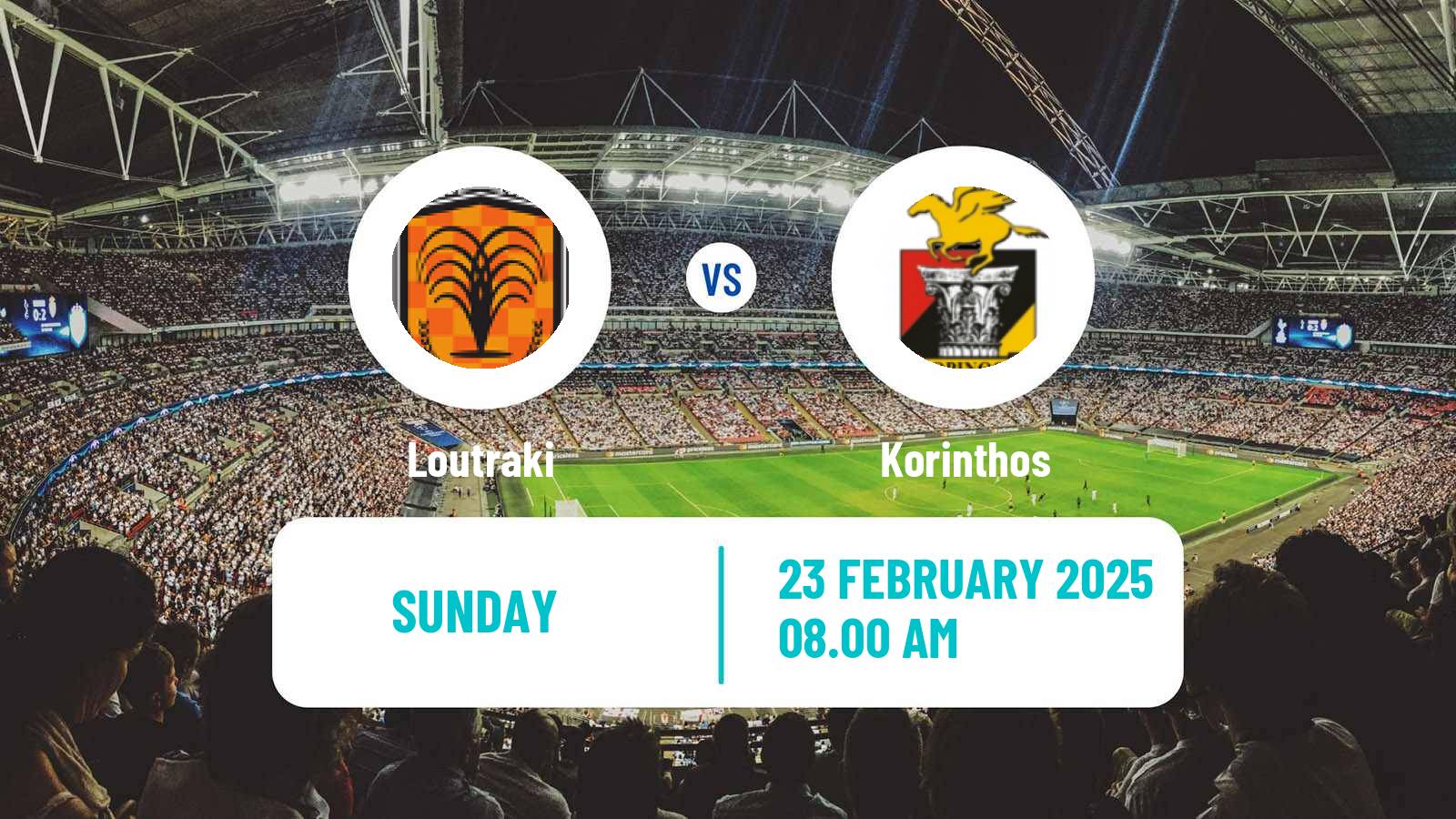 Soccer Greek Gamma Ethniki - Group 3 Loutraki - Korinthos