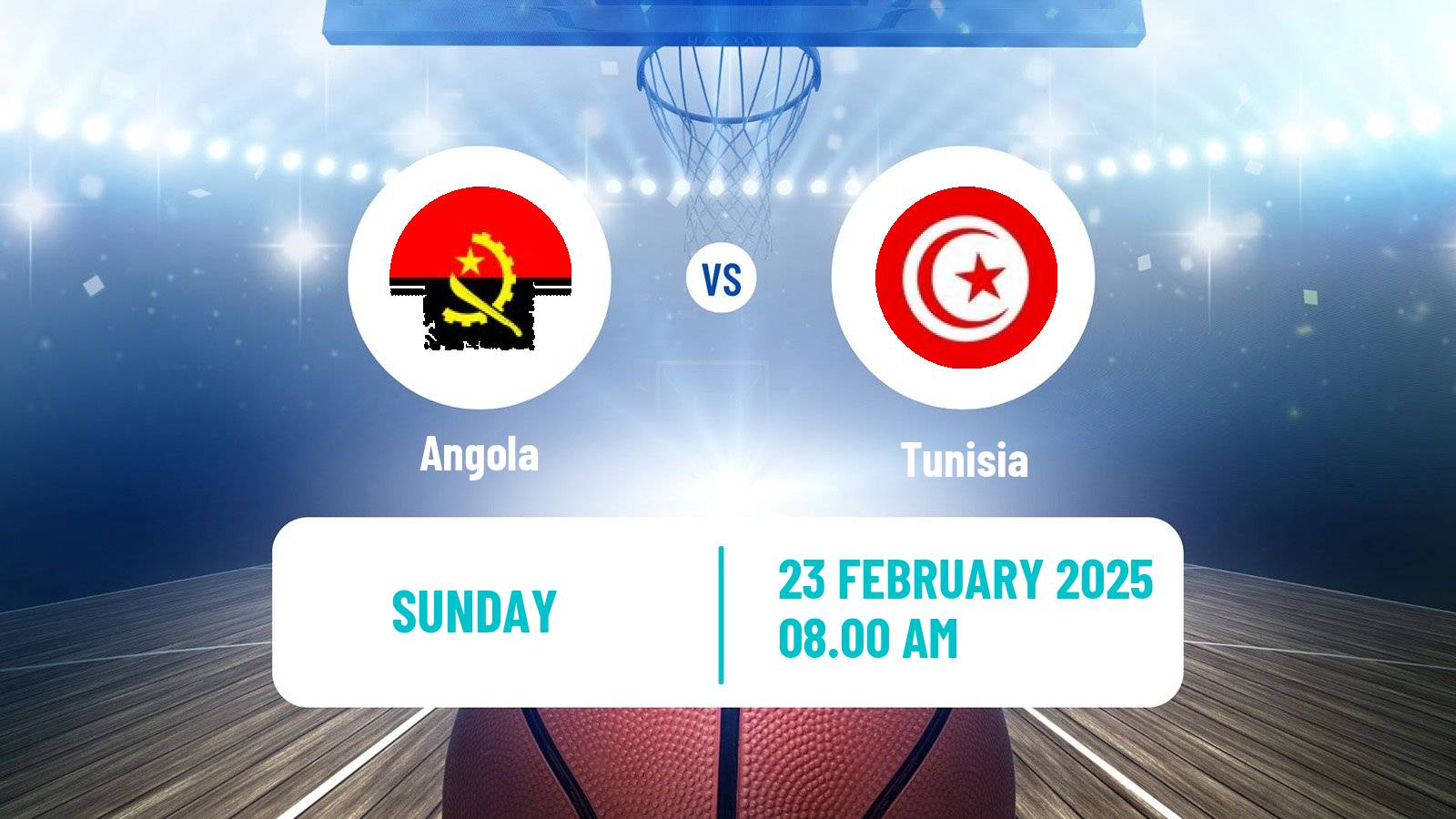 Basketball African Championship Basketball Angola - Tunisia