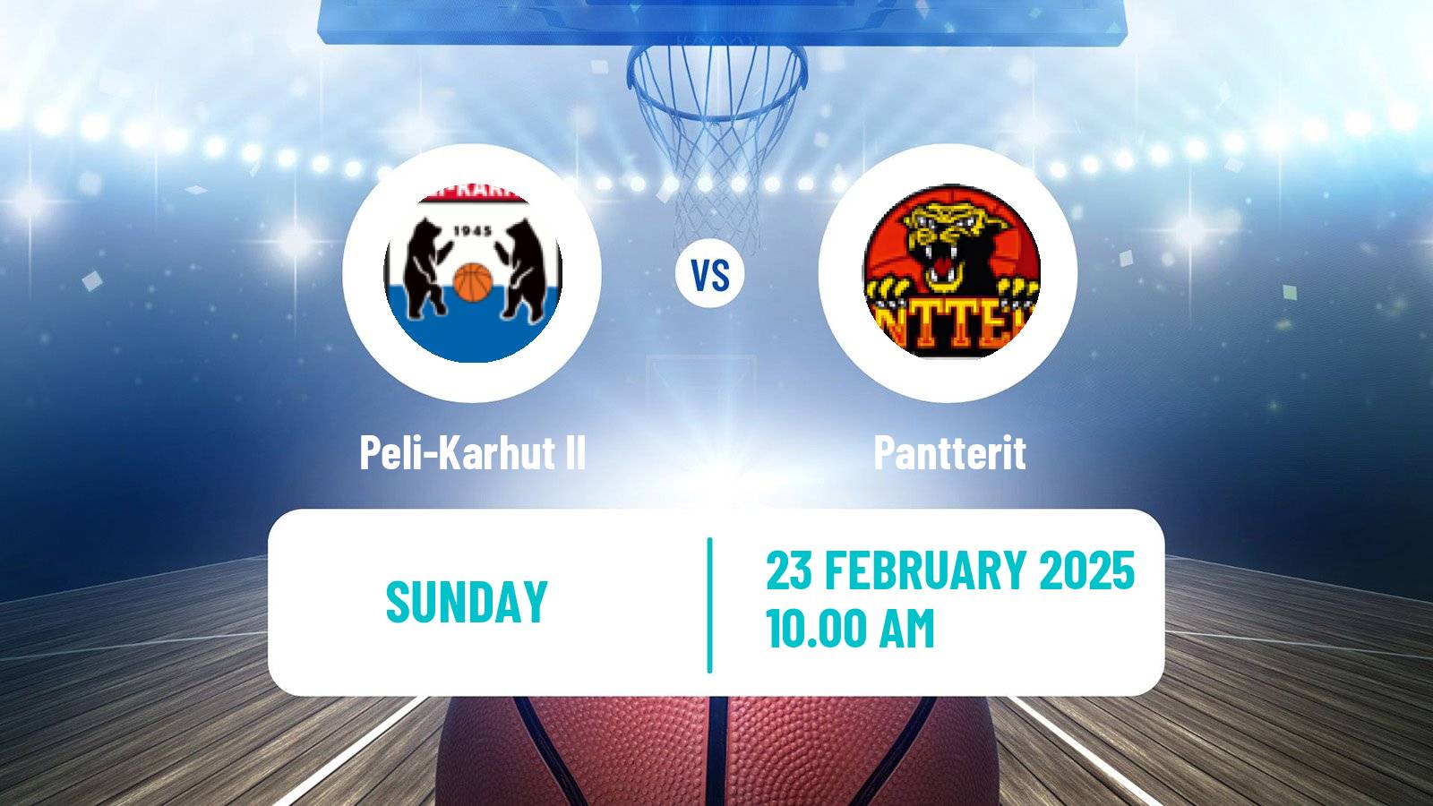 Basketball Finnish I Divisioona Basketball Women Peli-Karhut II - Pantterit