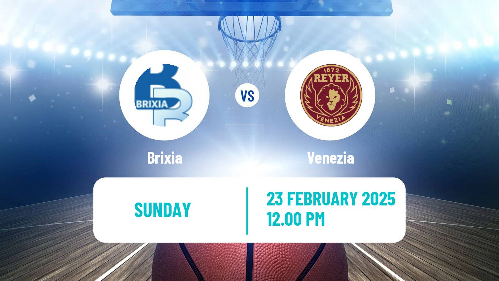 Basketball Italian Serie A1 Basketball Women Brixia - Venezia