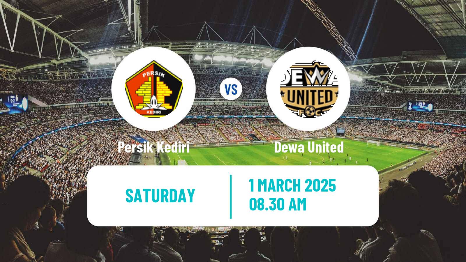 Soccer Indonesian Liga 1 Persik Kediri - Dewa United