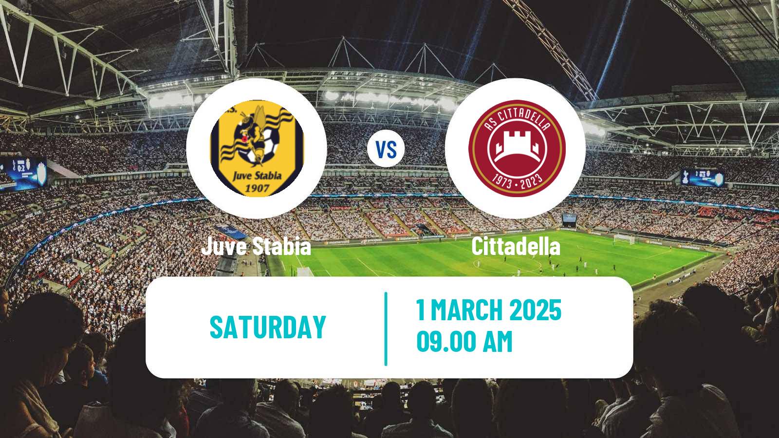 Football Italian Serie B Juve Stabia - Cittadella