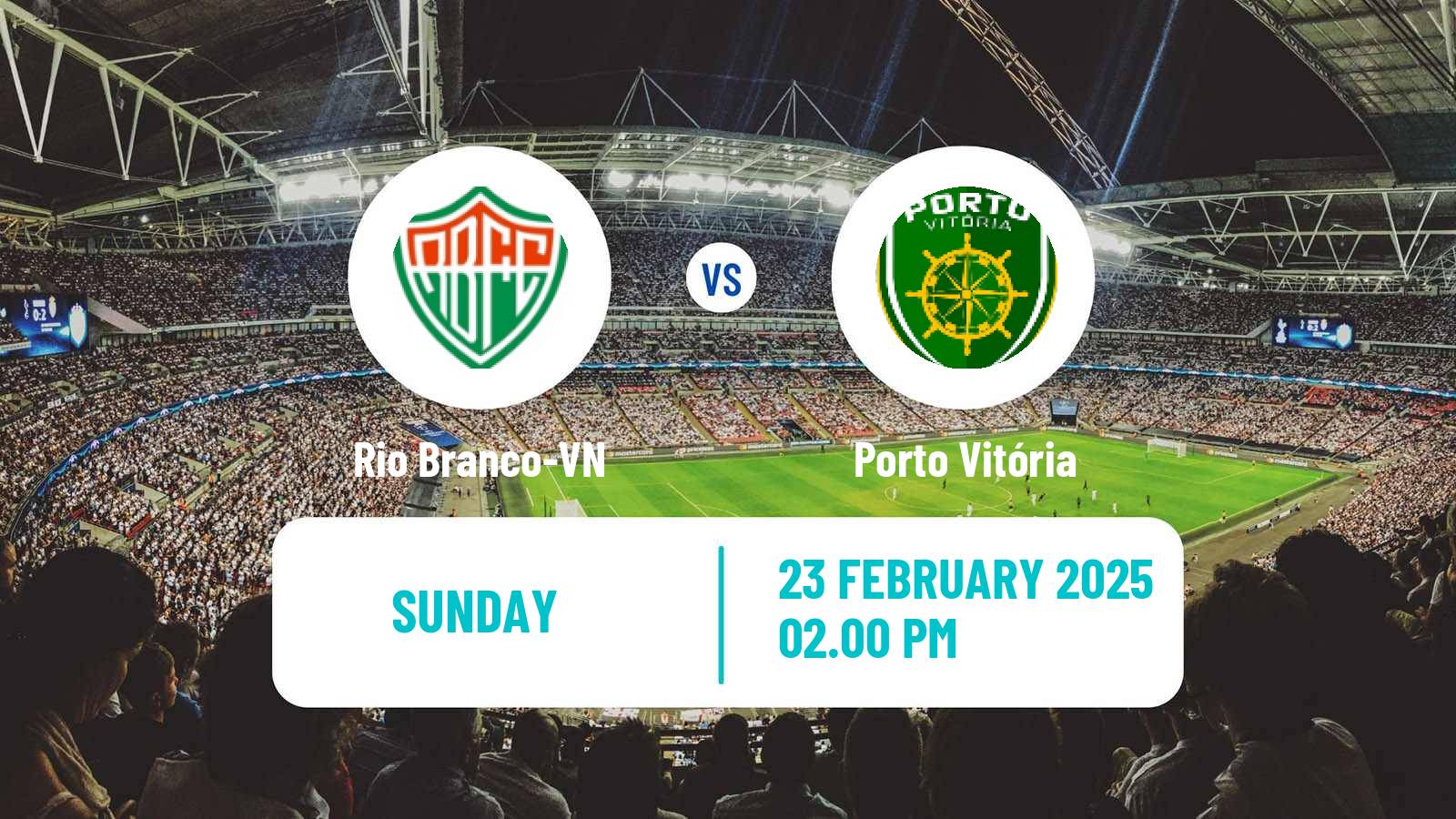 Soccer Brazilian Campeonato Capixaba Rio Branco-VN - Porto Vitória