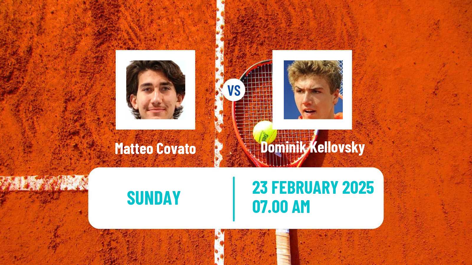 Tennis Kigali Challenger Men 2025 Matteo Covato - Dominik Kellovsky