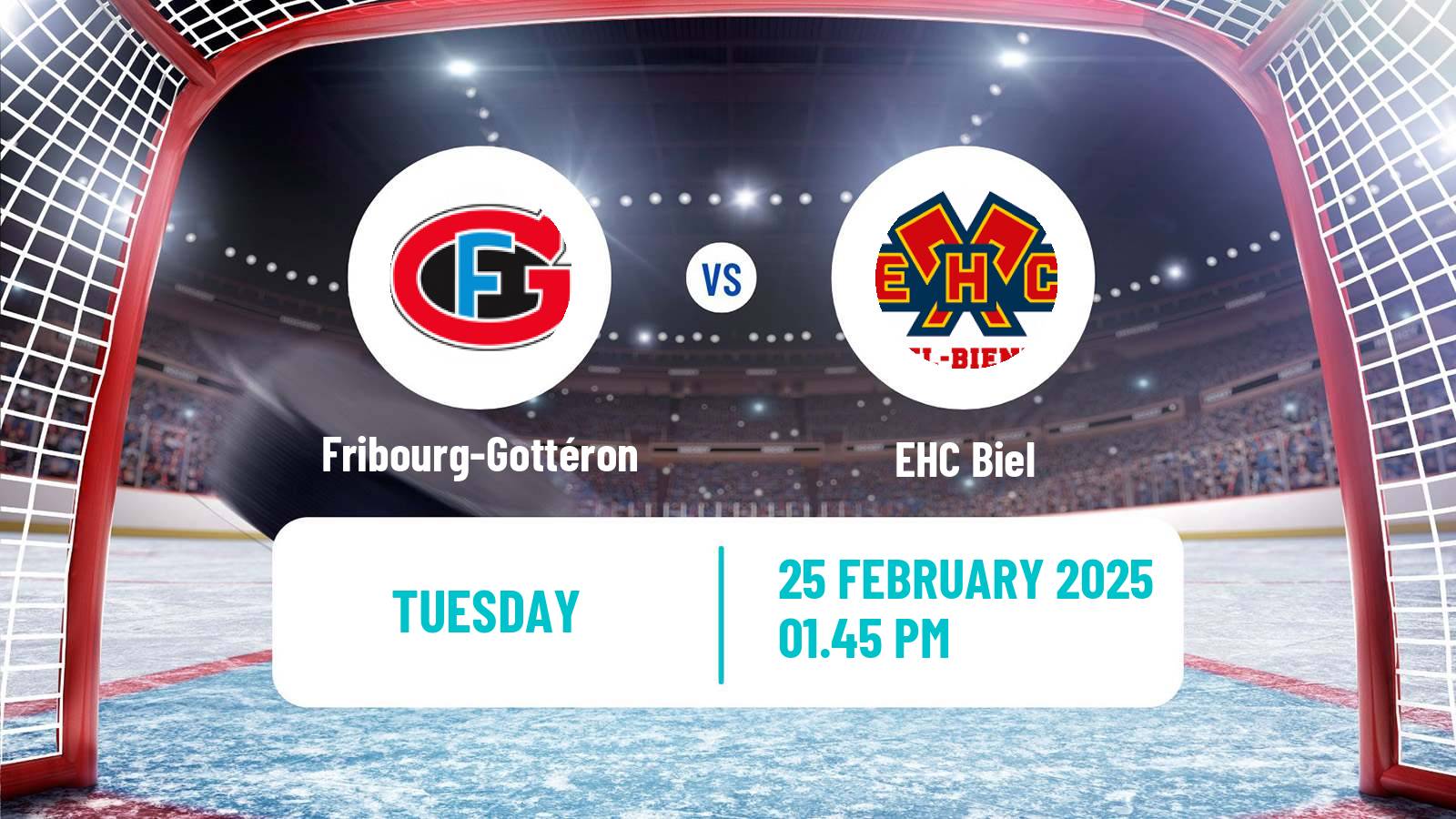 Hockey Swiss National League Hockey Fribourg-Gottéron - Biel