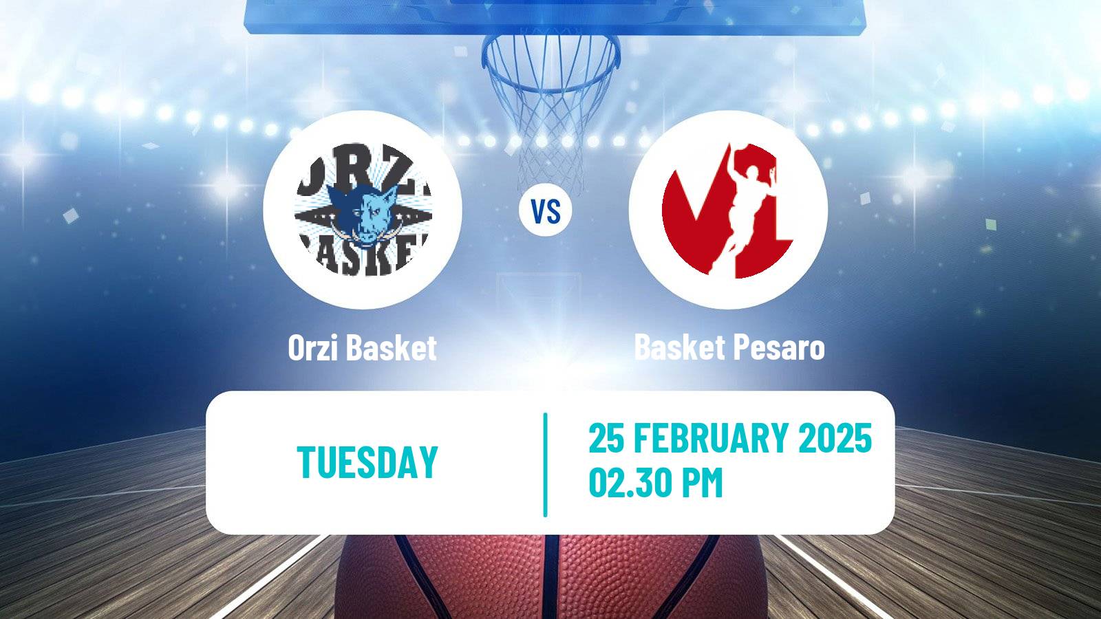 Basketball Italian Serie A2 Basketball Orzi Basket - Basket Pesaro