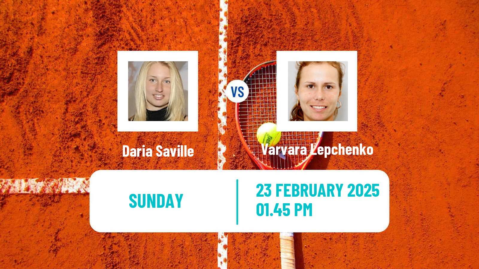 Tennis WTA Merida Daria Saville - Varvara Lepchenko