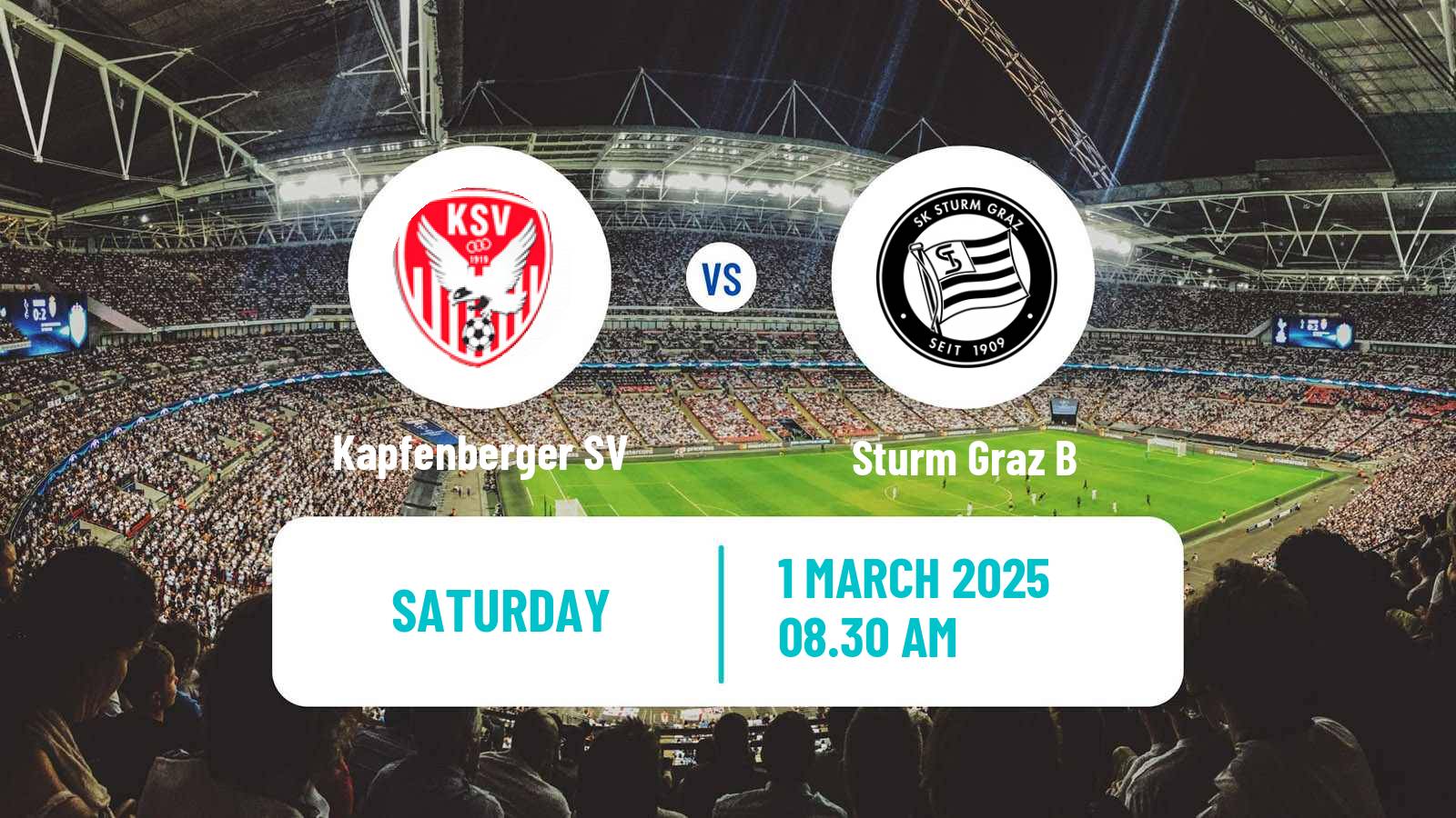 Football Austrian 2 Liga Kapfenberger SV - Sturm Graz B