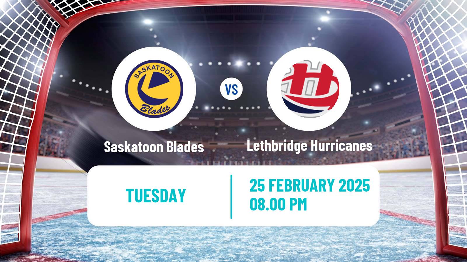 Hockey WHL Saskatoon Blades - Lethbridge Hurricanes