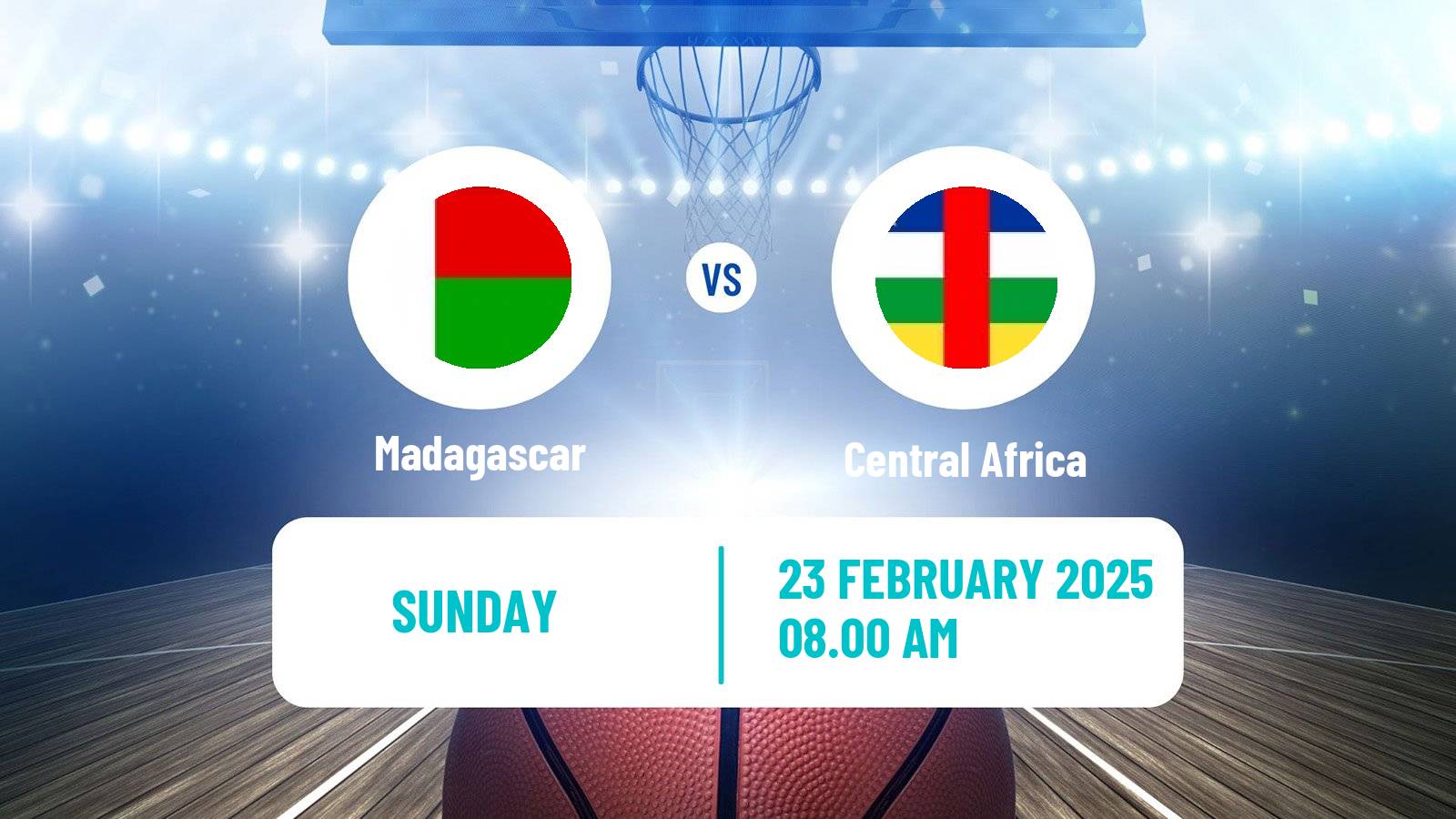 Basketball African Championship Basketball Madagascar - Central Africa