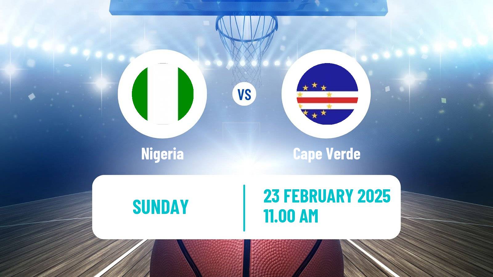 Basketball African Championship Basketball Nigeria - Cape Verde