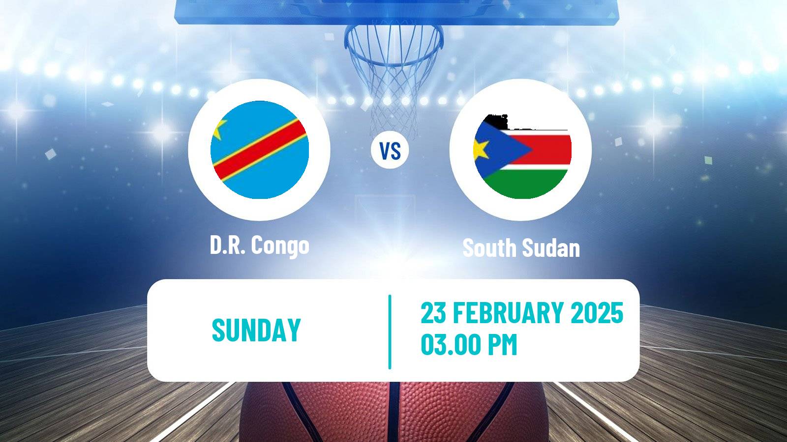 Basketball African Championship Basketball D.R. Congo - South Sudan