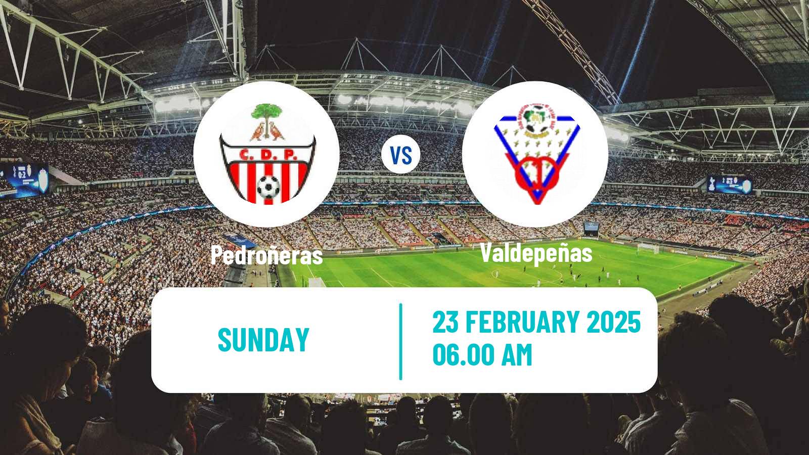 Soccer Spanish Tercera RFEF - Group 18 Pedroñeras - Valdepeñas