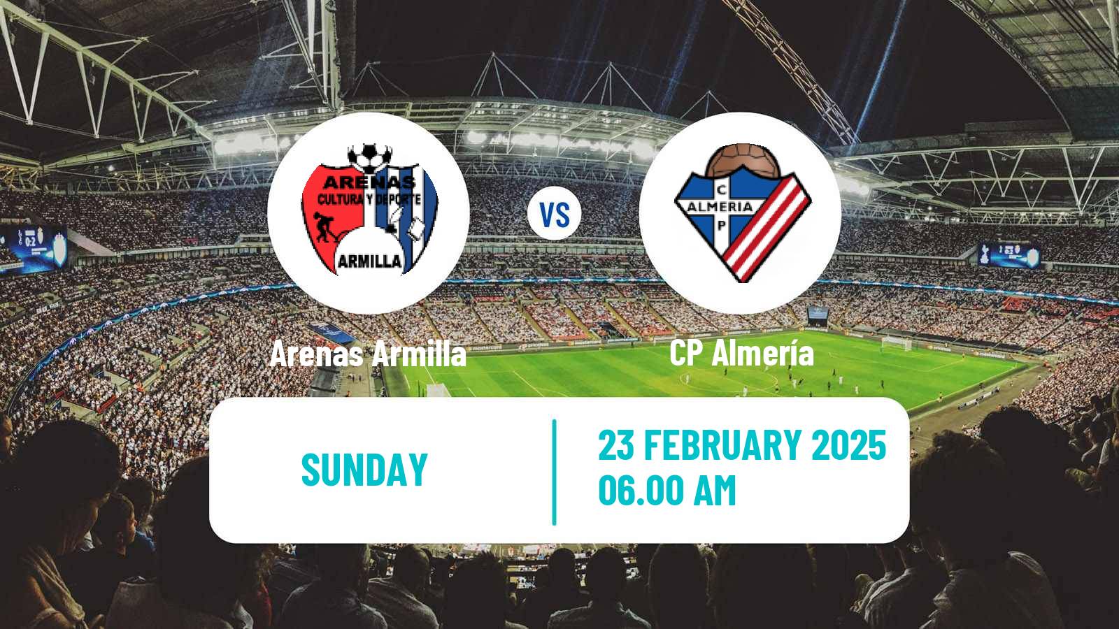 Soccer Spanish Tercera RFEF - Group 9 Arenas Armilla - CP Almería