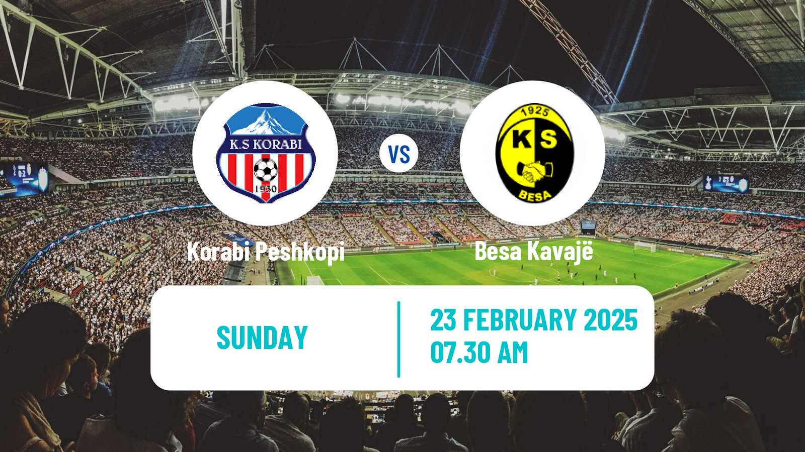 Soccer Albanian First Division Korabi Peshkopi - Besa Kavajë
