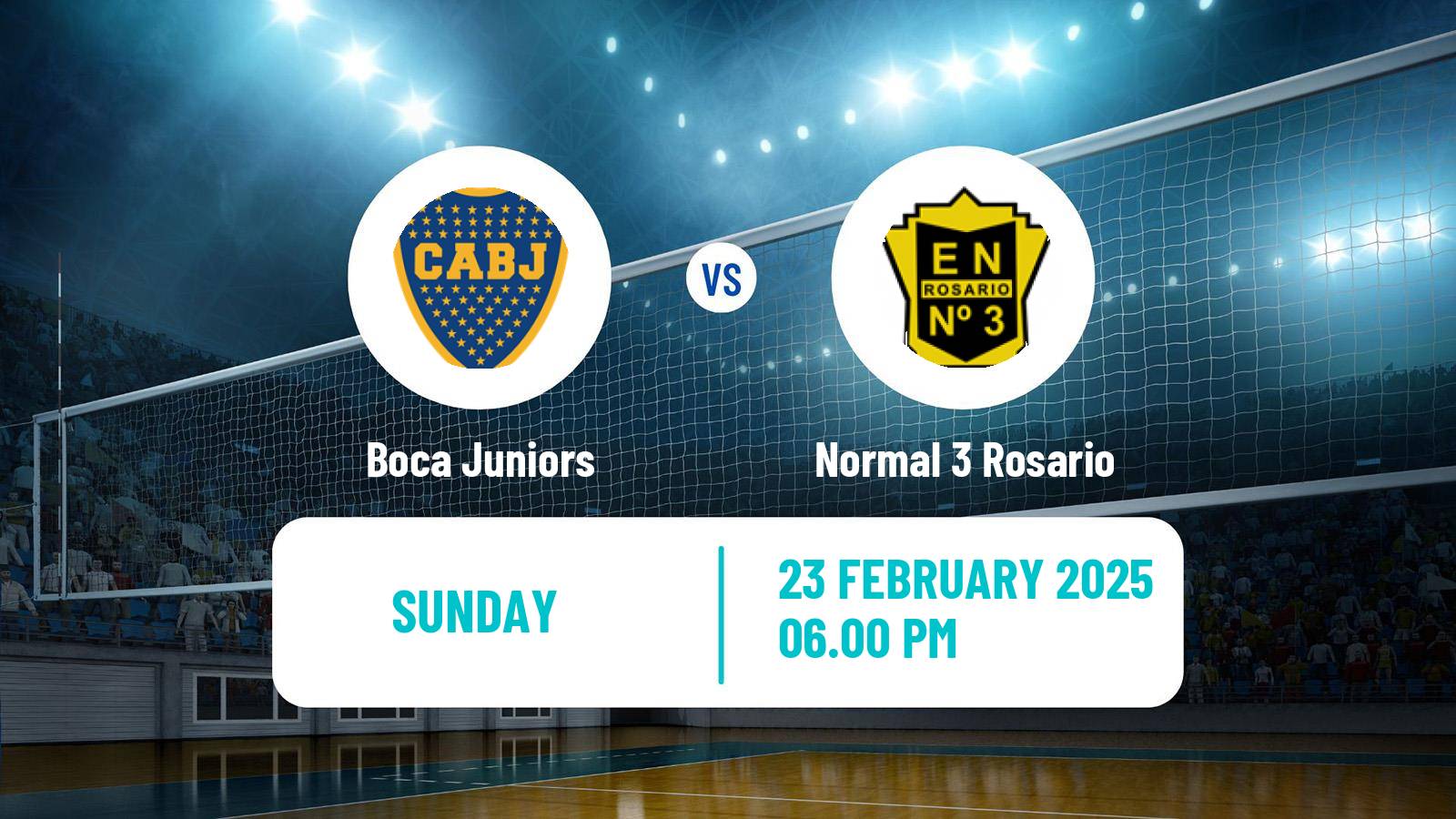 Volleyball Argentinian Liga Volleyball Women Boca Juniors - Normal 3 Rosario