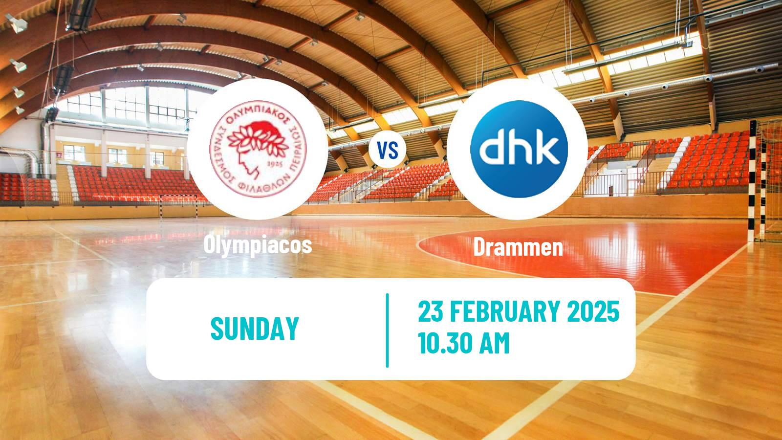 Handball EHF European Cup Olympiacos - Drammen