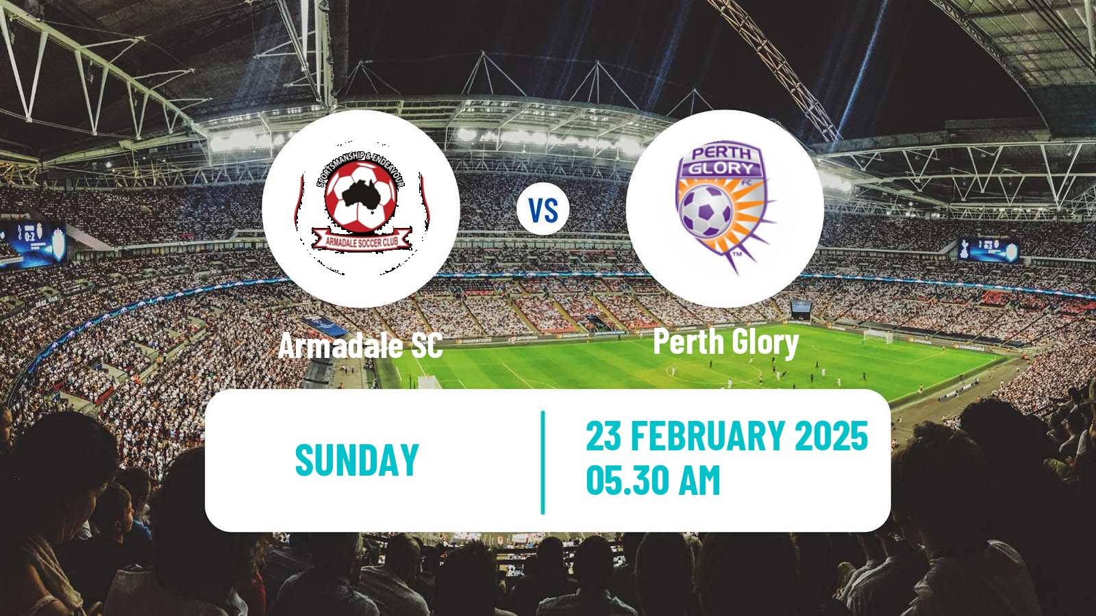 Soccer Club Friendly Armadale - Perth Glory