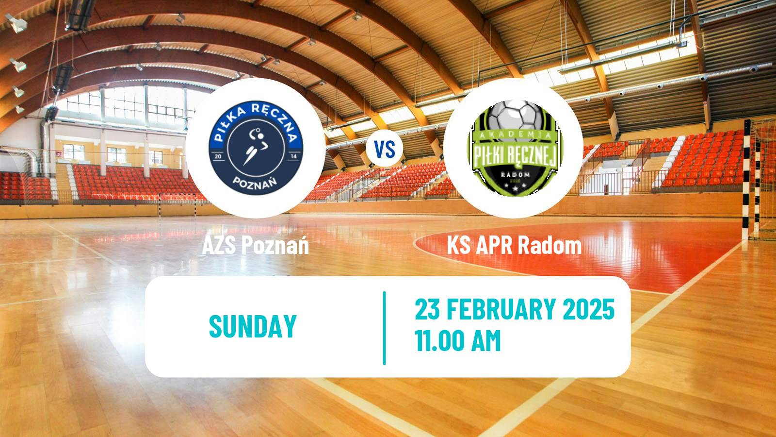 Handball Polish Central League Handball Women AZS Poznań - APR Radom