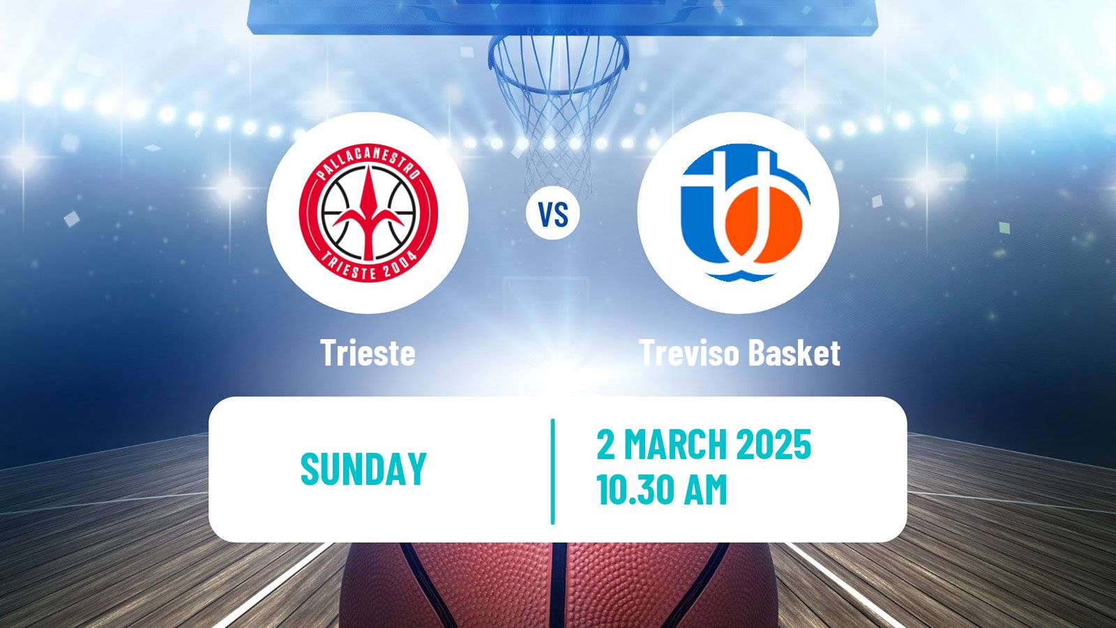 Basketball Italian Lega A Basketball Trieste - Treviso Basket