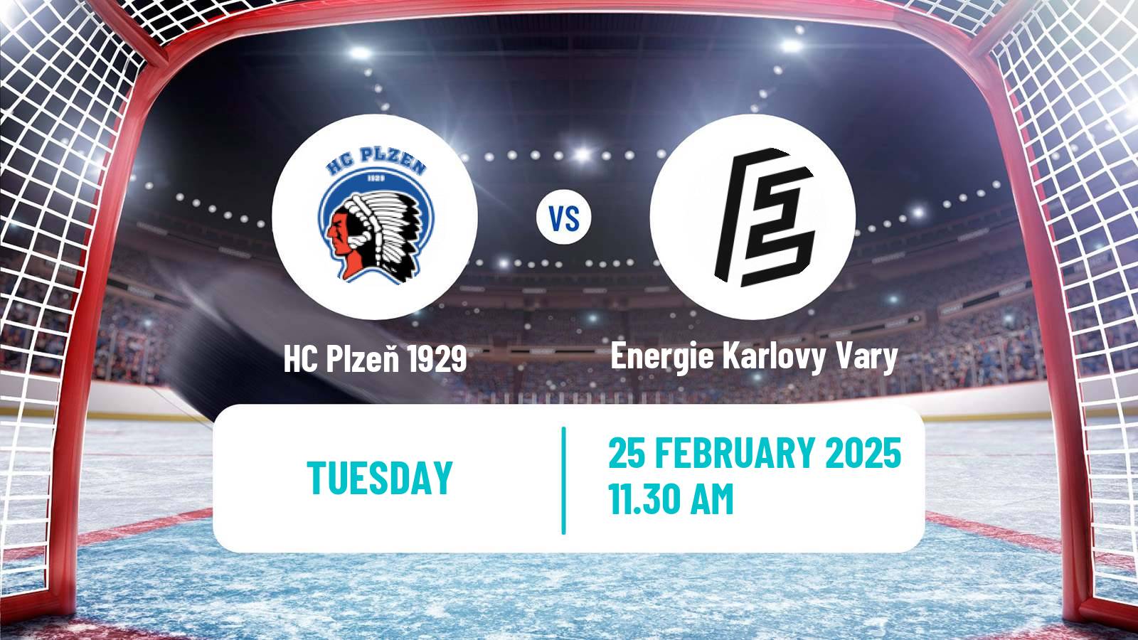 Hockey Czech Extraliga HC Plzeň 1929 - Energie Karlovy Vary