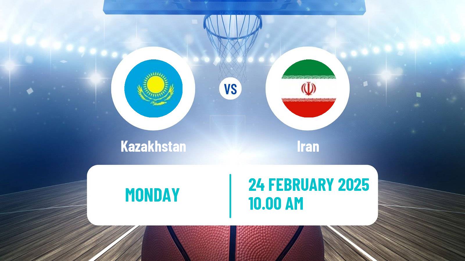 Basketball Asia Cup Basketball Kazakhstan - Iran