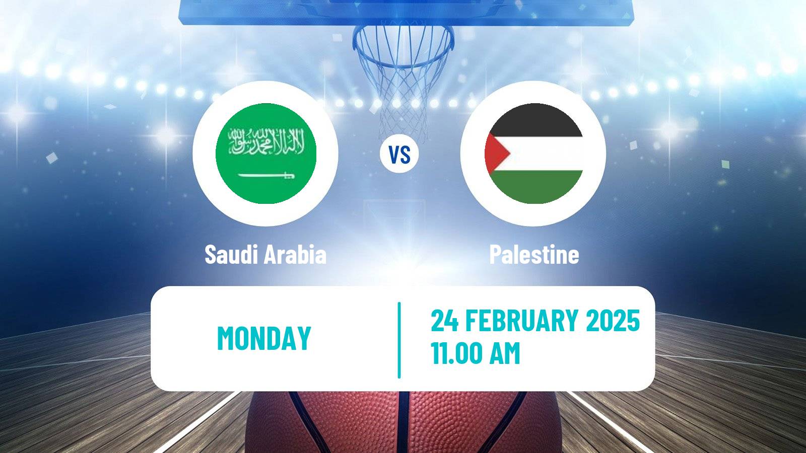 Basketball Asia Cup Basketball Saudi Arabia - Palestine