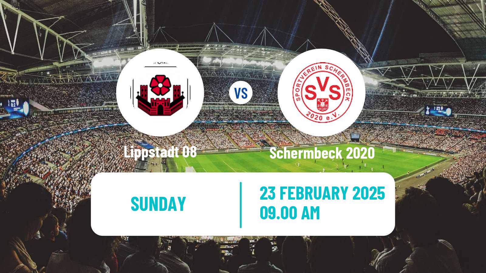 Soccer German Oberliga Westfalen Lippstadt 08 - Schermbeck 2020
