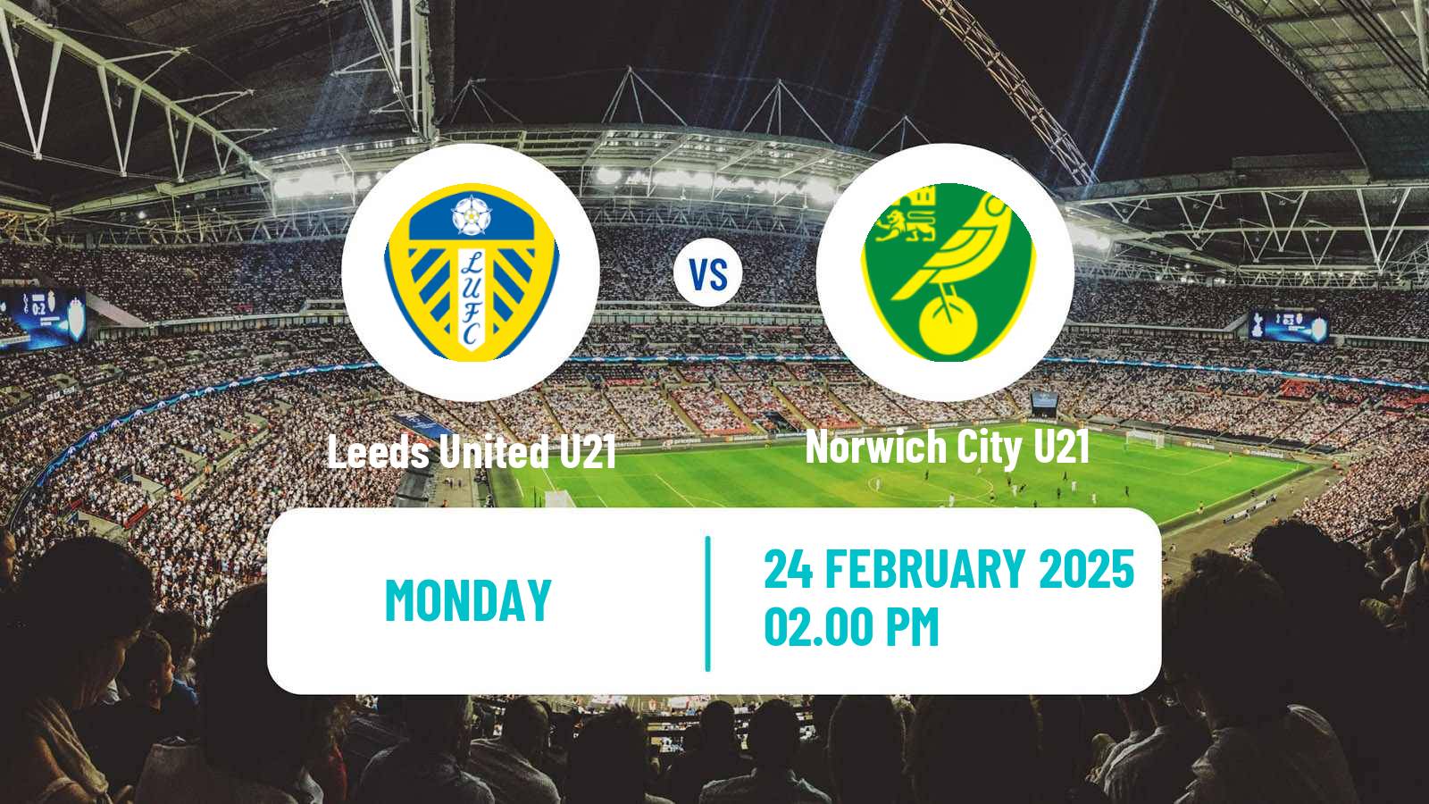 Soccer English Premier League 2 Leeds United U21 - Norwich City U21