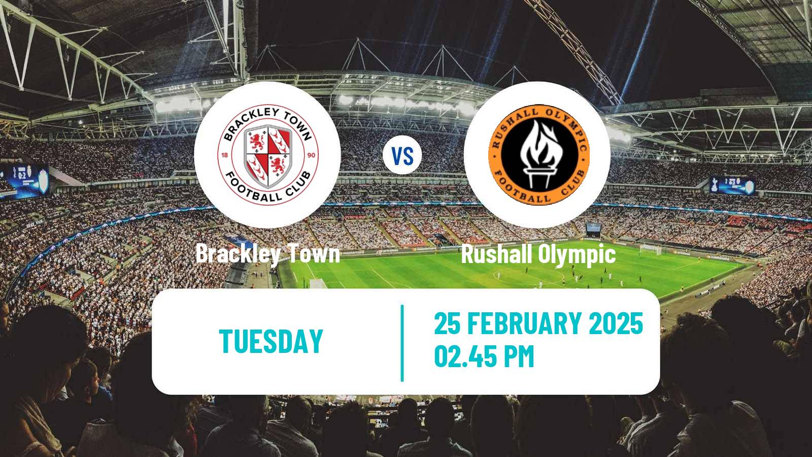 Soccer English National League North Brackley Town - Rushall Olympic