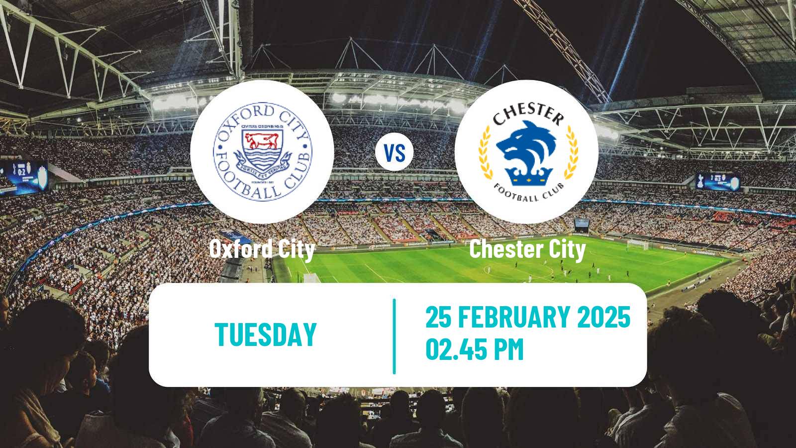 Soccer English National League North Oxford City - Chester