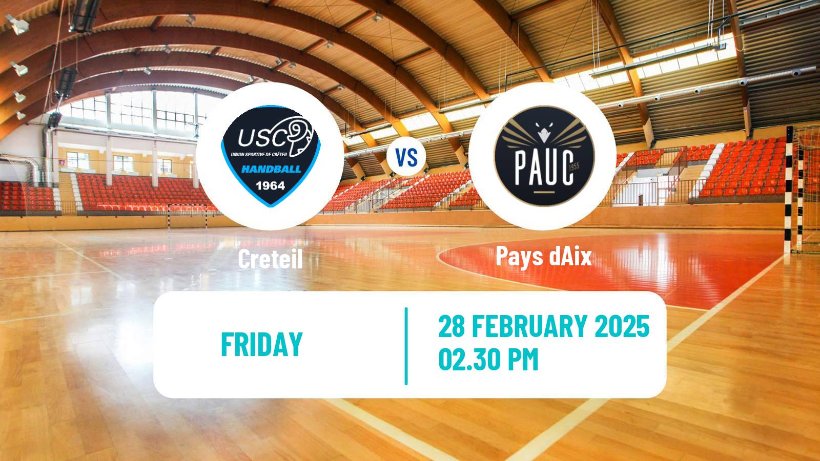 Handball French Starligue Handball Creteil - Pays dAix