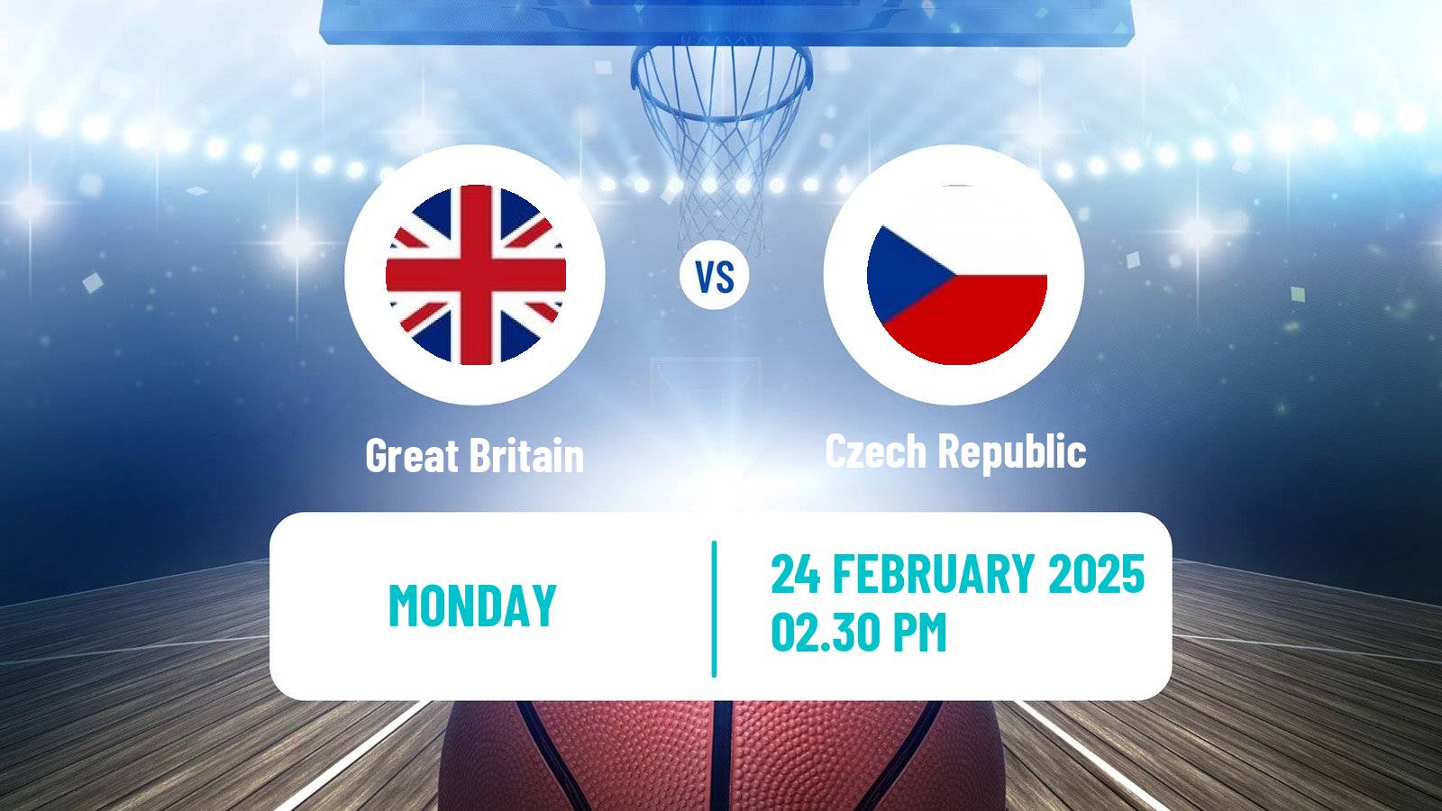 Basketball EuroBasket Great Britain - Czech Republic