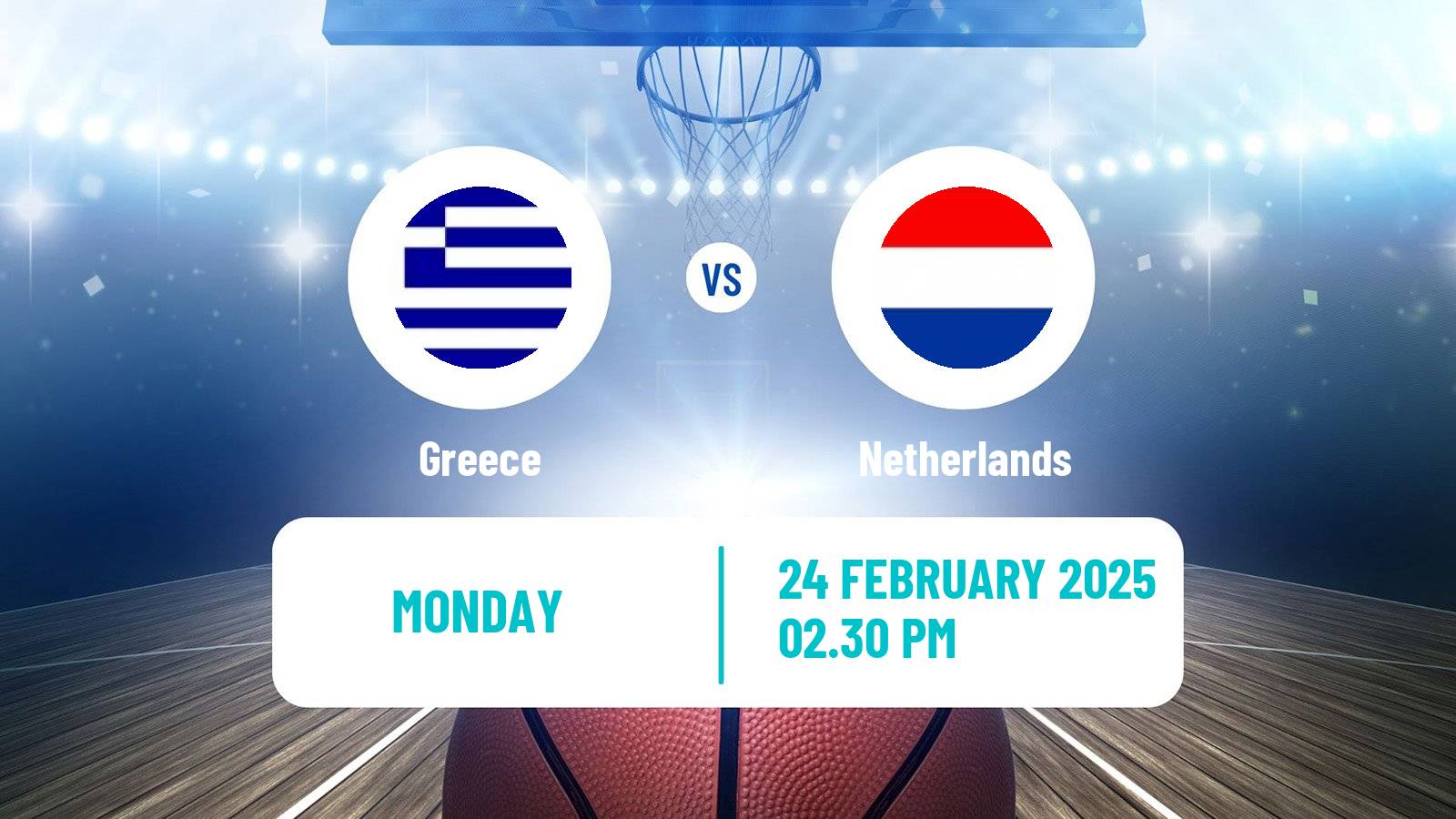Basketball EuroBasket Greece - Netherlands