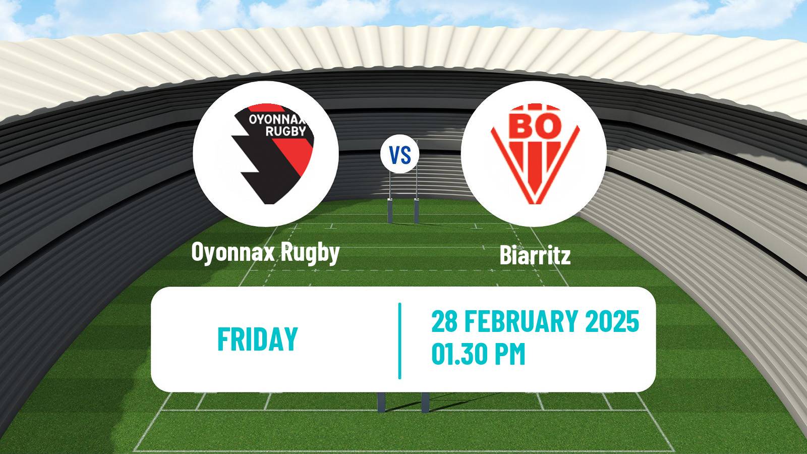 Rugby union French Pro D2 Oyonnax Rugby - Biarritz