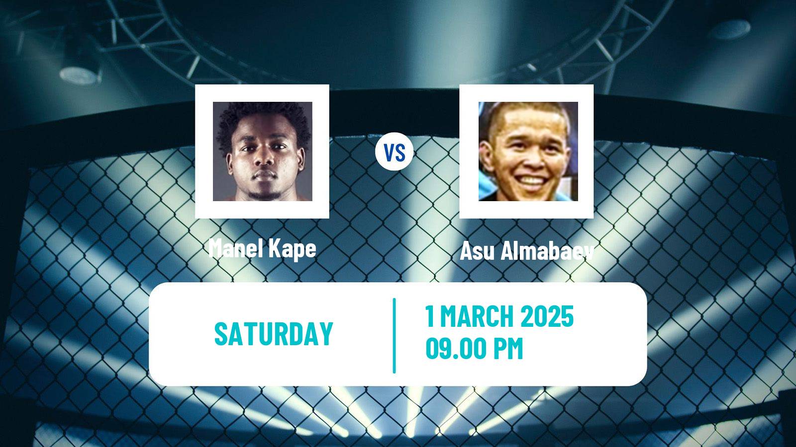 MMA Flyweight UFC Men Manel Kape - Asu Almabaev