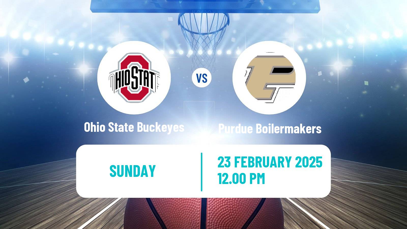 Basketball NCAA College Basketball Women Ohio State Buckeyes - Purdue Boilermakers