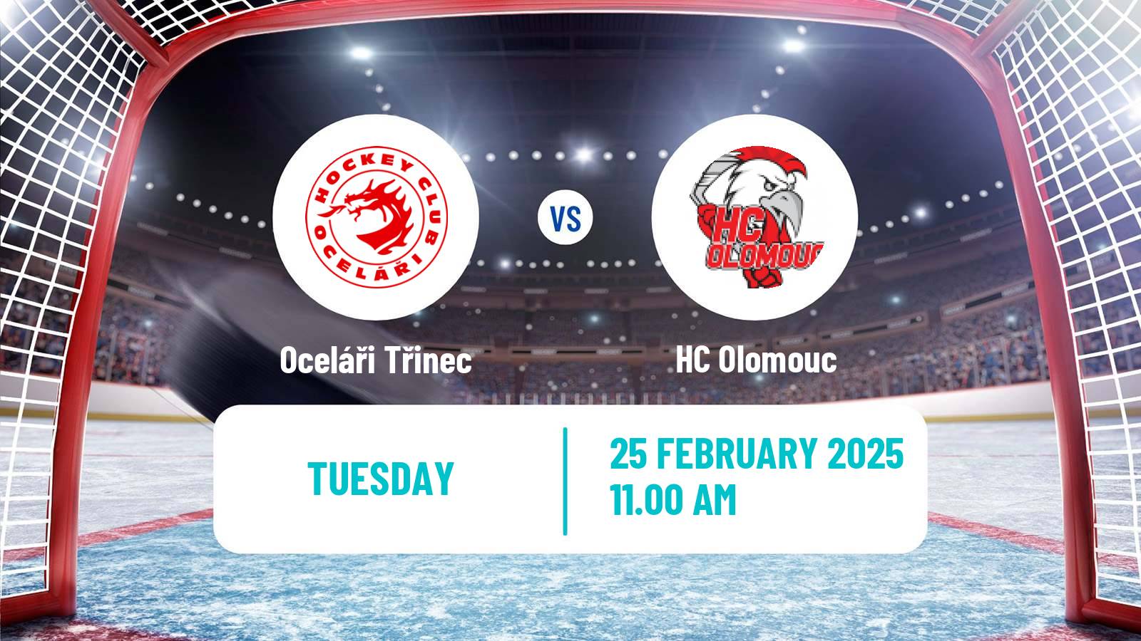 Hockey Czech Extraliga Oceláři Třinec - Olomouc