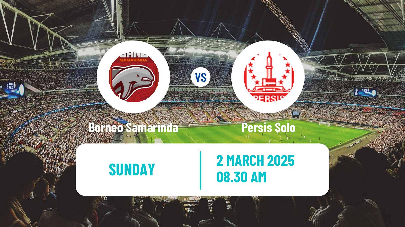 Soccer Indonesian Liga 1 Borneo Samarinda - Persis Solo
