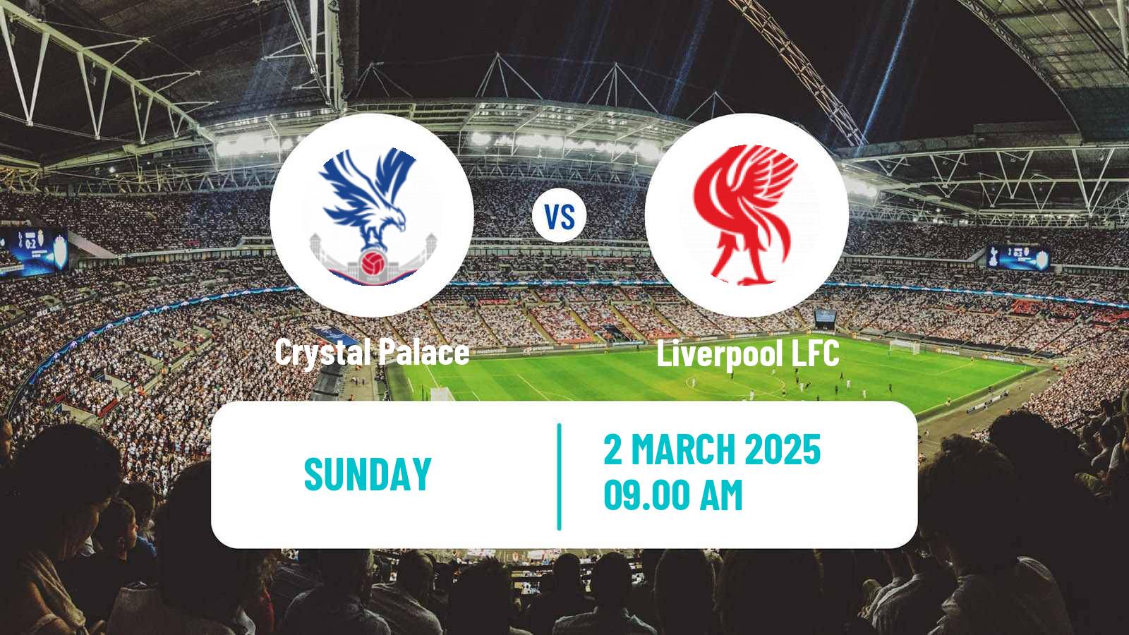 Soccer English WSL Crystal Palace - Liverpool LFC