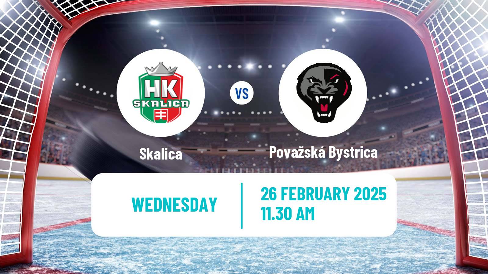 Hockey Slovak 1 Liga Hockey Skalica - Považská Bystrica