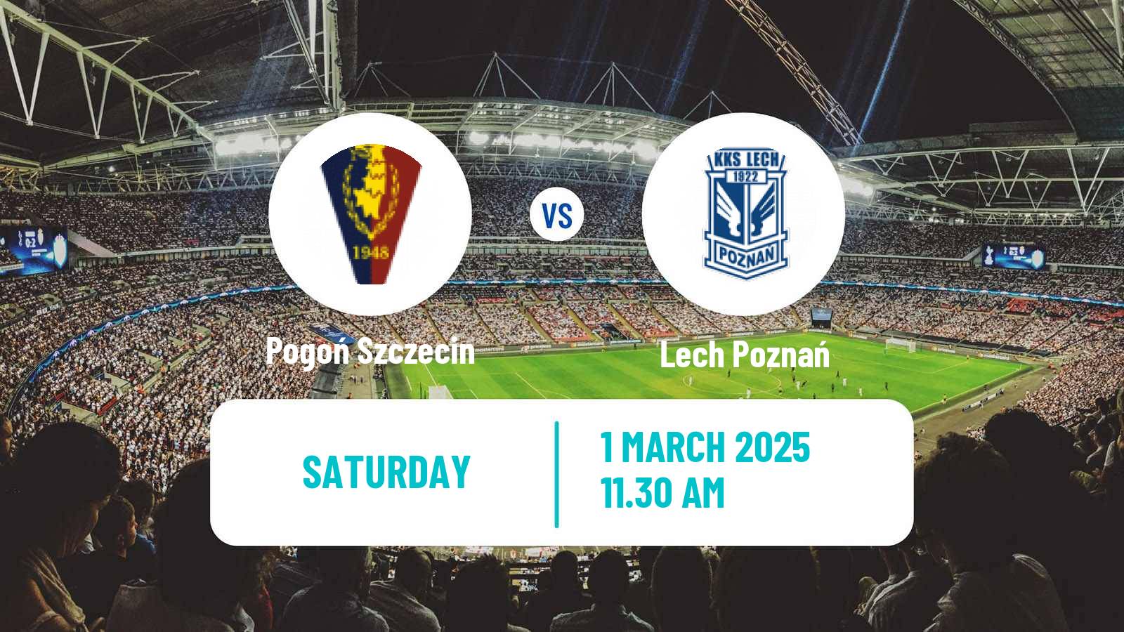 Soccer Polish Ekstraklasa Pogoń Szczecin - Lech Poznań