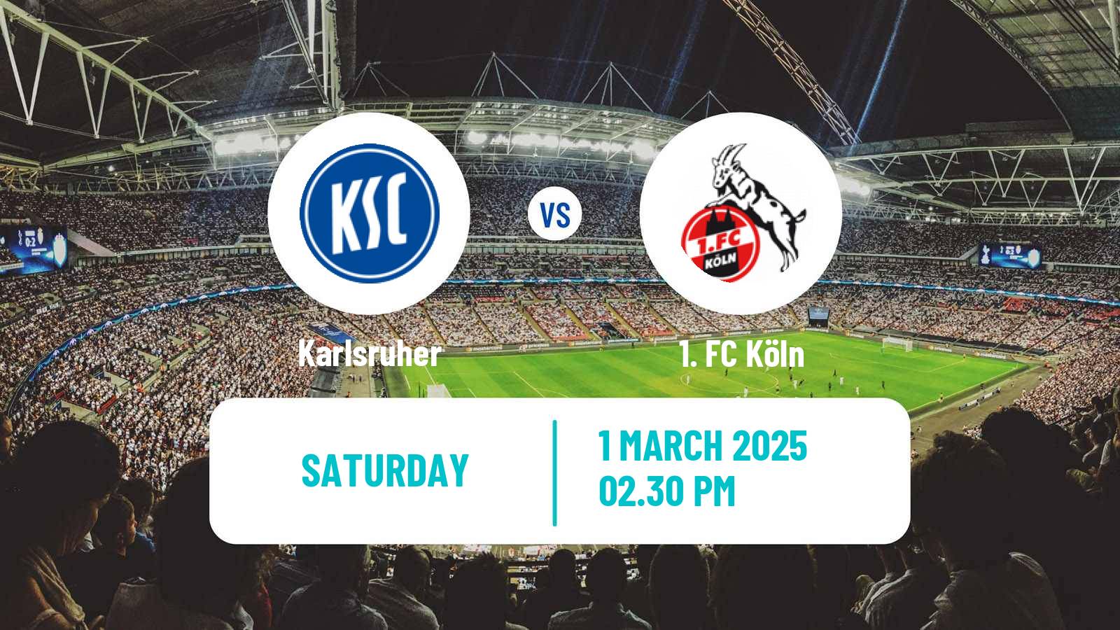 Soccer German 2 Bundesliga Karlsruher - Köln