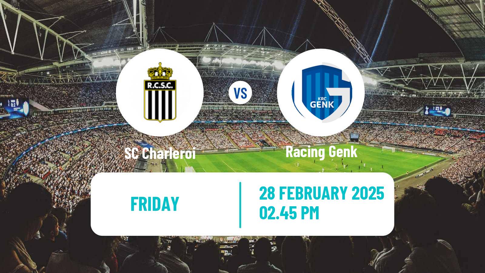 Football Belgian Jupiler Pro League Charleroi - Genk