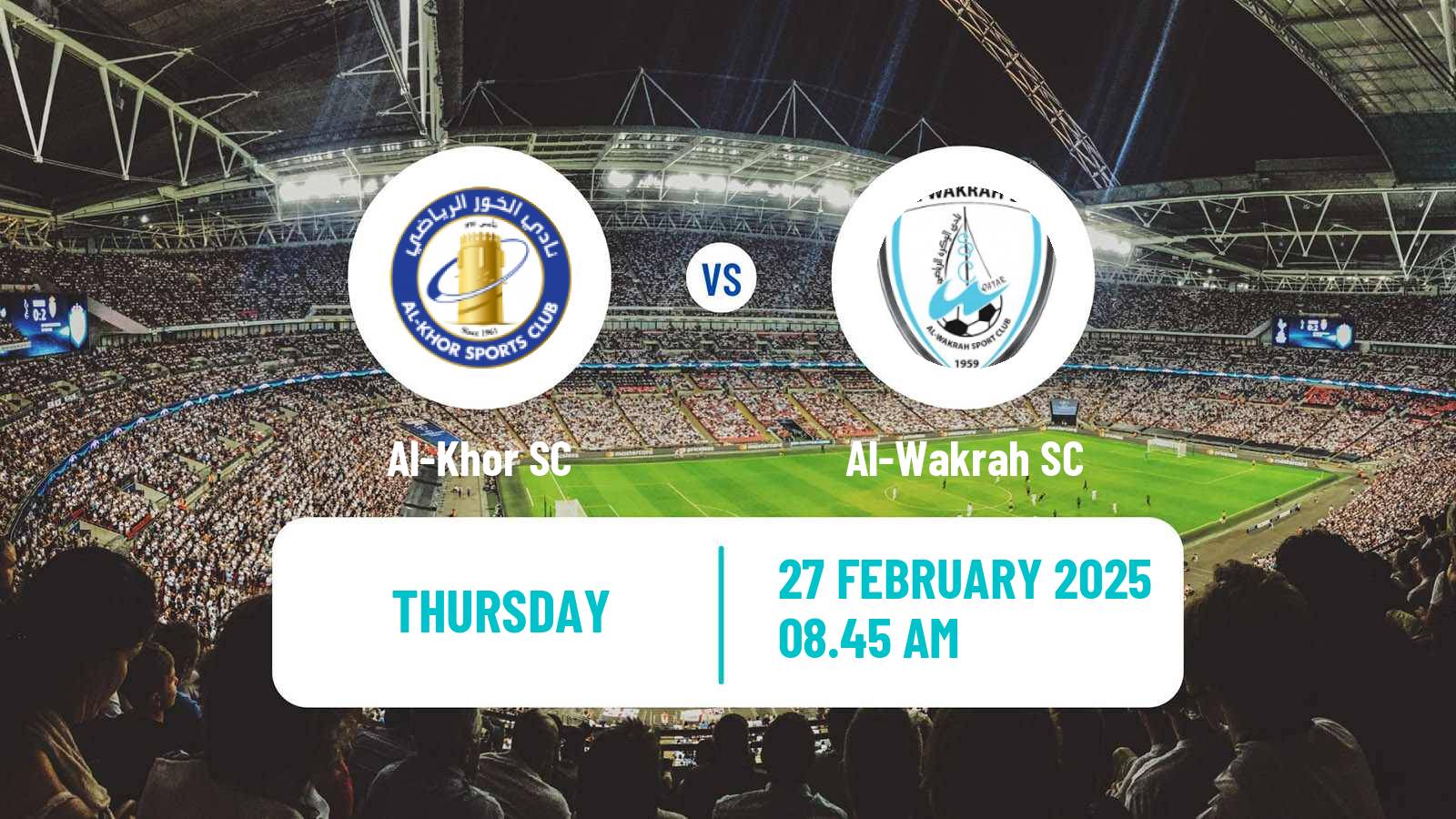 Football Qatar QSL Al-Khor - Al-Wakrah