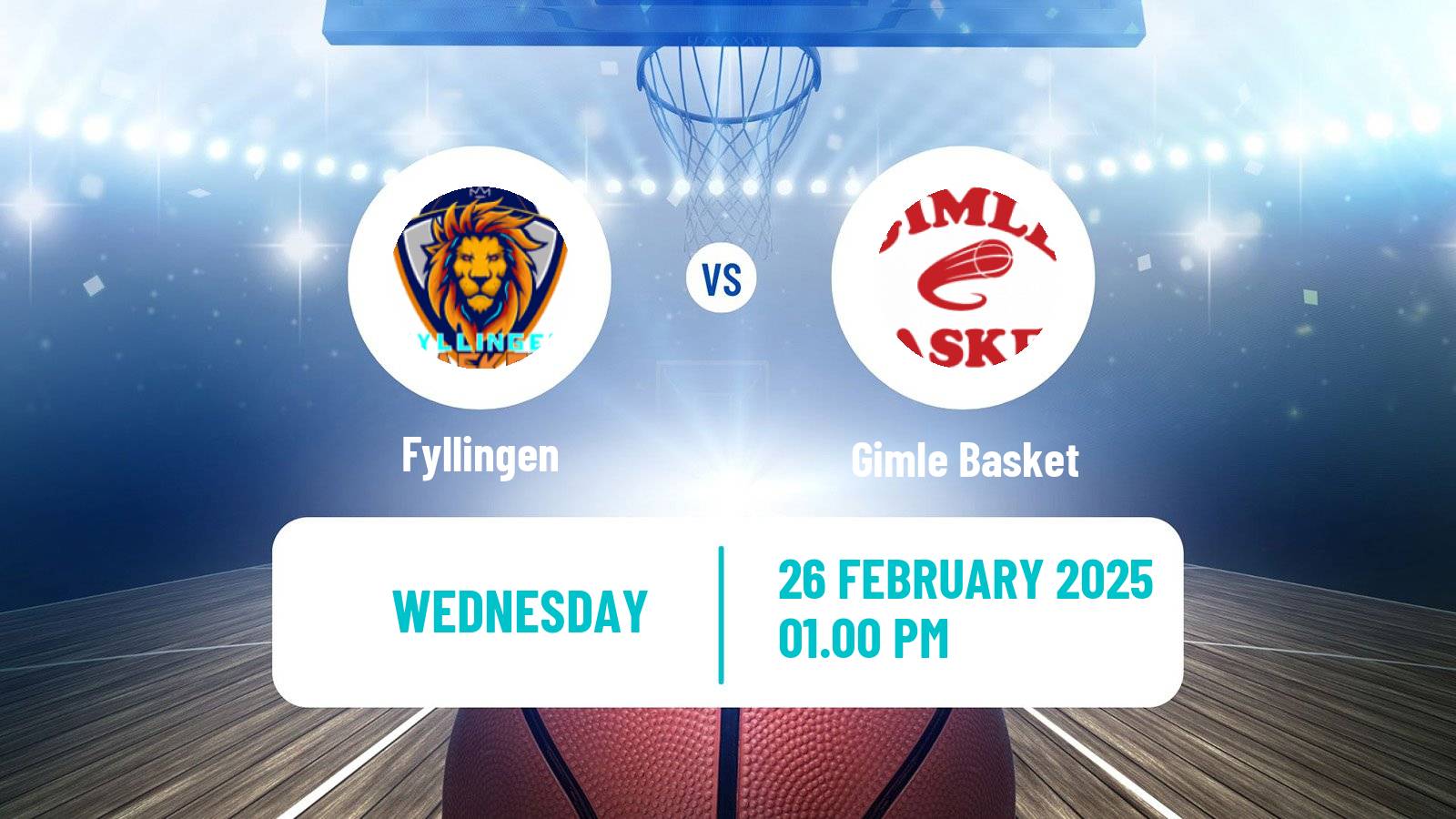 Basketball Norwegian BLNO Fyllingen - Gimle
