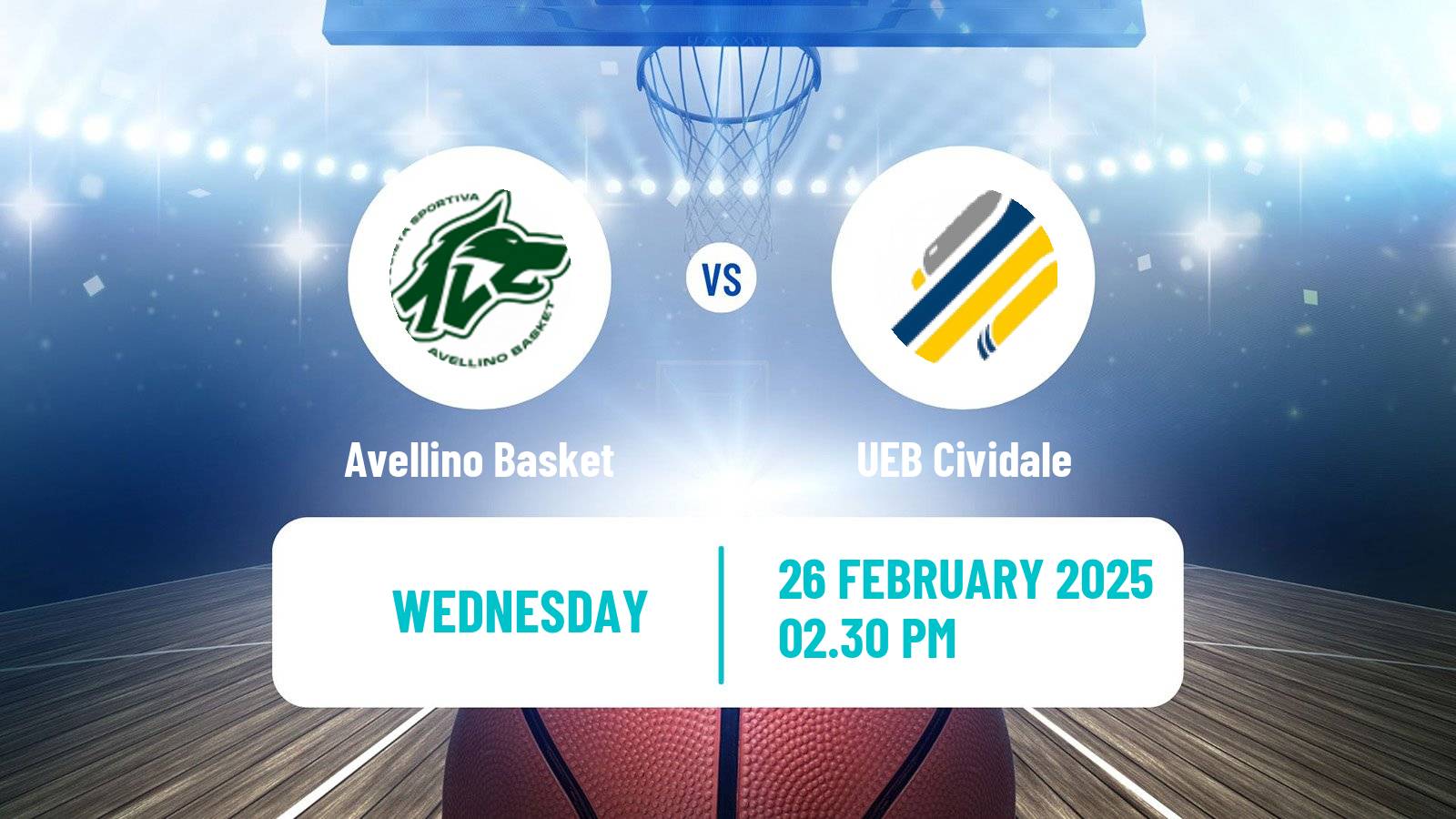 Basketball Italian Serie A2 Basketball Avellino Basket - Cividale