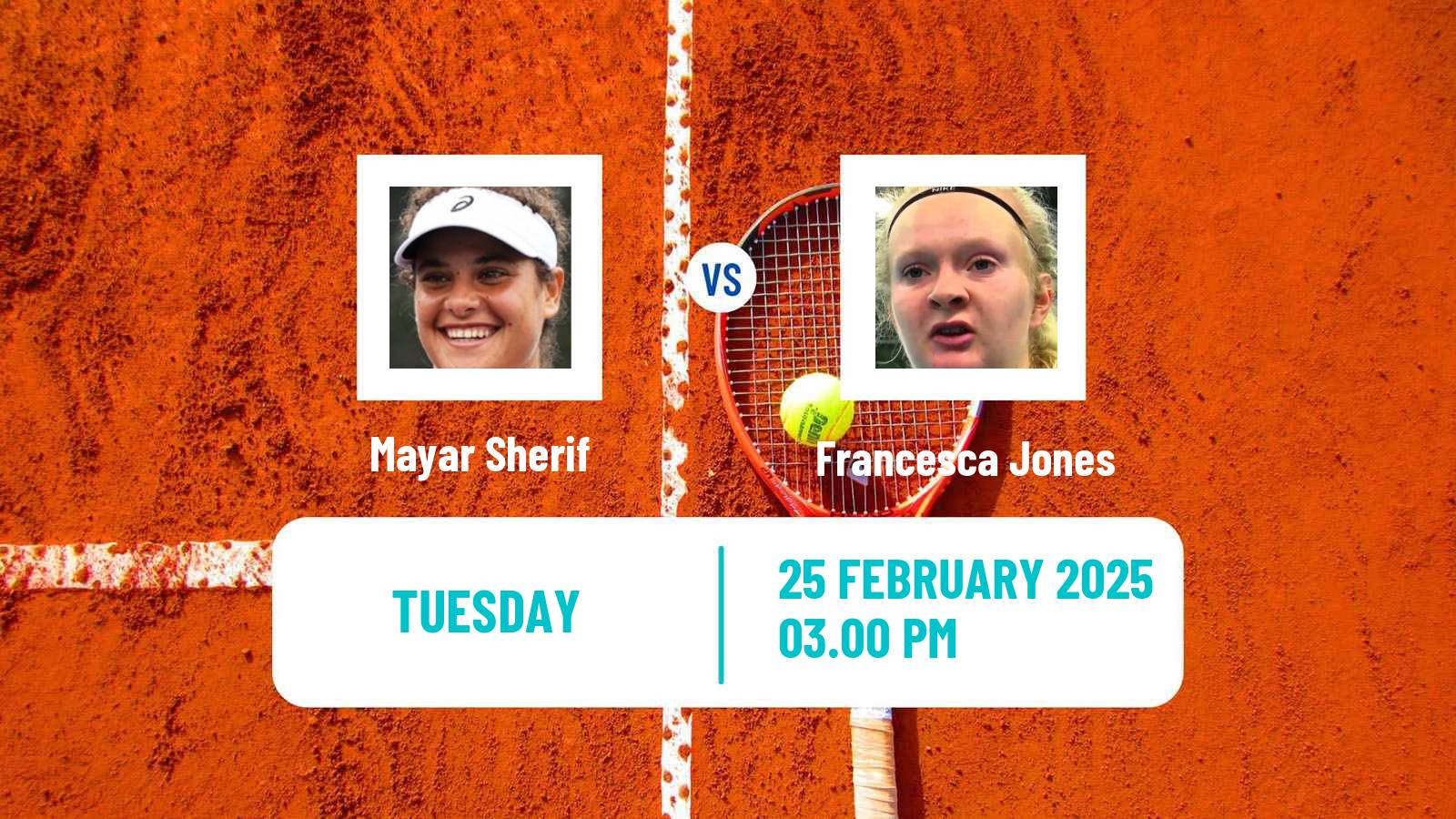 Tennis WTA Merida Mayar Sherif - Francesca Jones